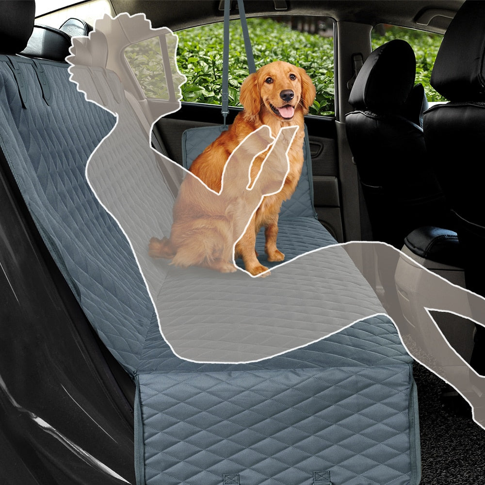 Waterproof Hammock Car Rear Seat Protector - essentialslifeshop