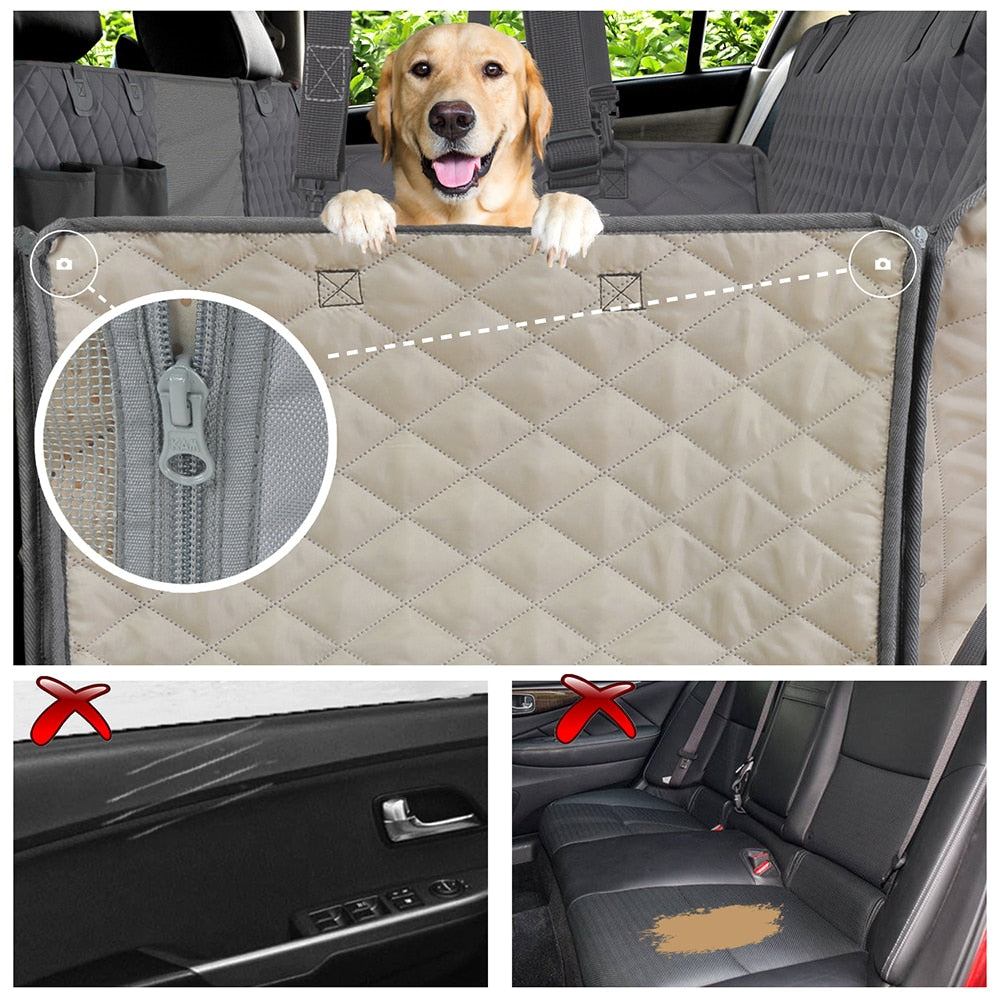 Waterproof Hammock Car Rear Seat Protector - essentialslifeshop