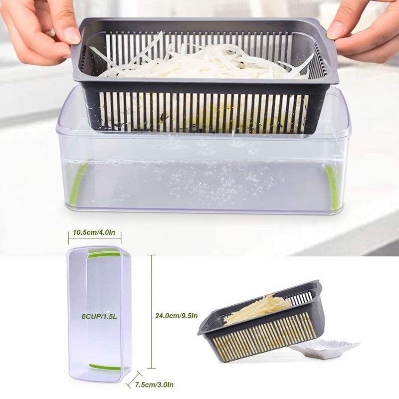 11 in 1 Vegetable Chopper Fruit Slicer - essentialslifeshop