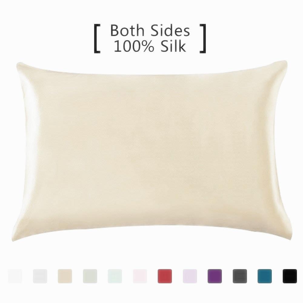 100% Pure Natural Mulberry Silk Pillowcase - essentialslifeshop