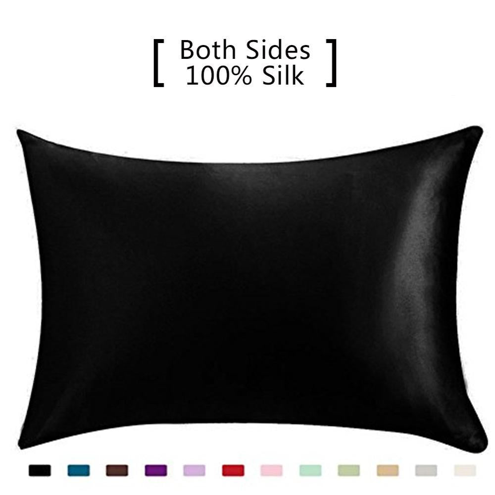 100% Pure Natural Mulberry Silk Pillowcase - essentialslifeshop
