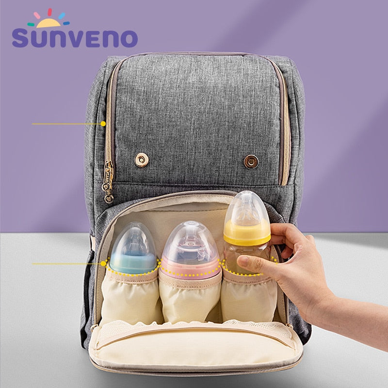 Large Capacity Travel Backpack Nursing Bag - essentialslifeshop