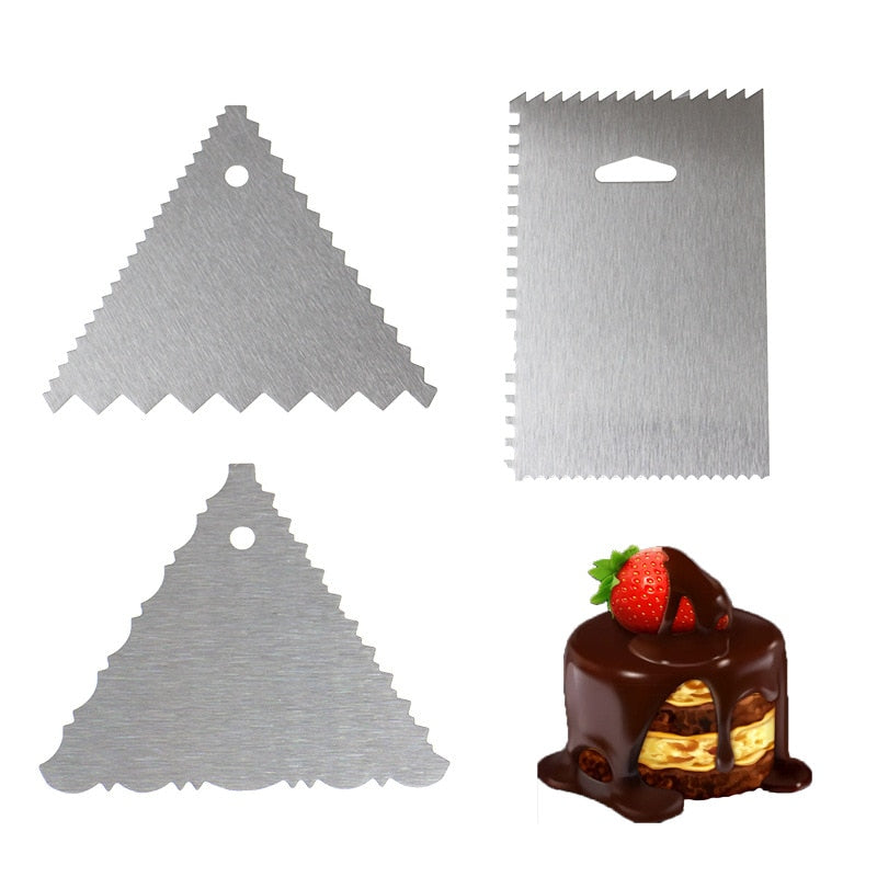 6Pcs Rotating Cake Stand - essentialslifeshop