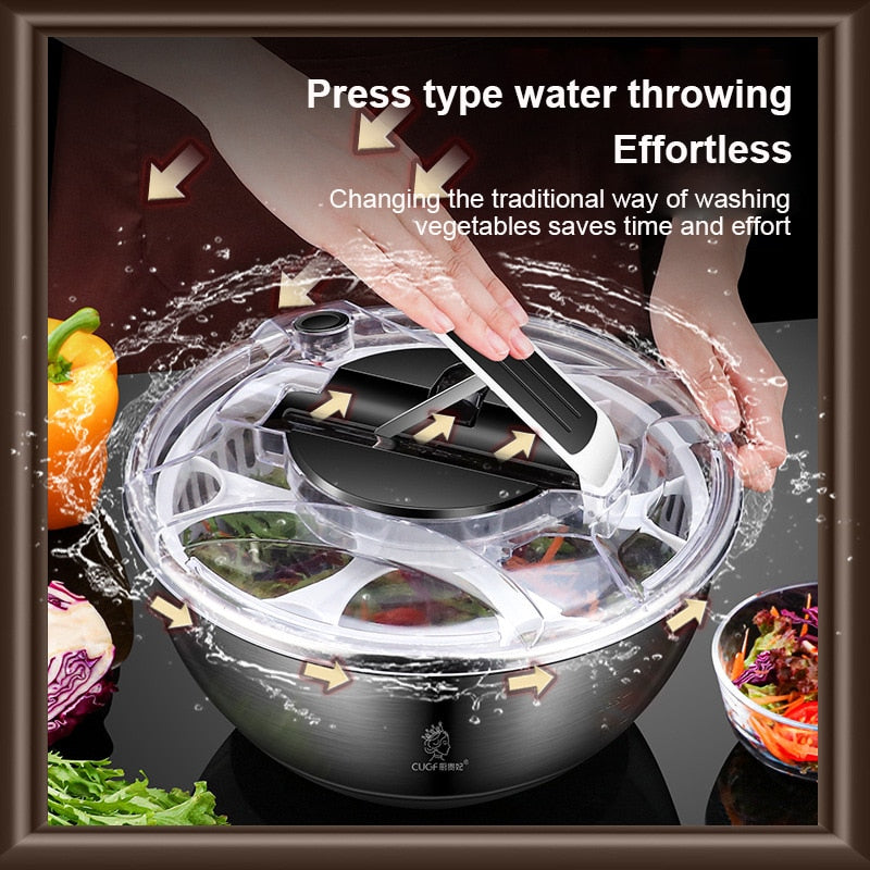 1 pc Salad Spinner - essentialslifeshop