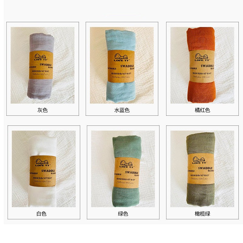 Cotton/Bamboo Baby Blanket - essentialslifeshop