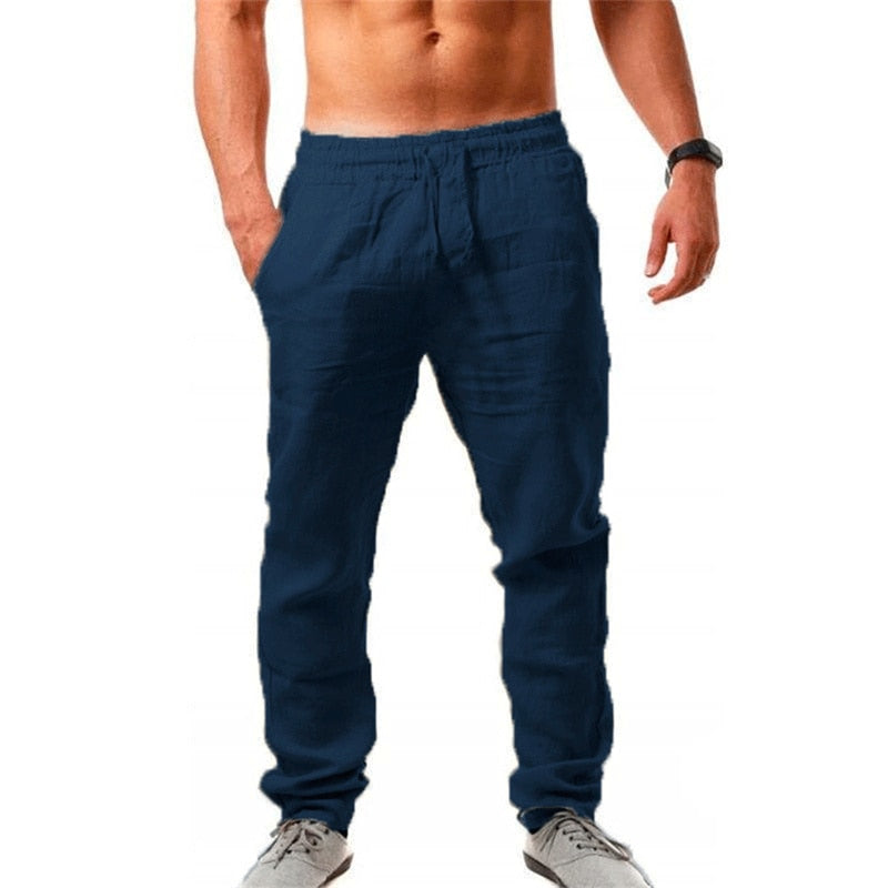 Cotton / Linen Trousers - essentialslifeshop