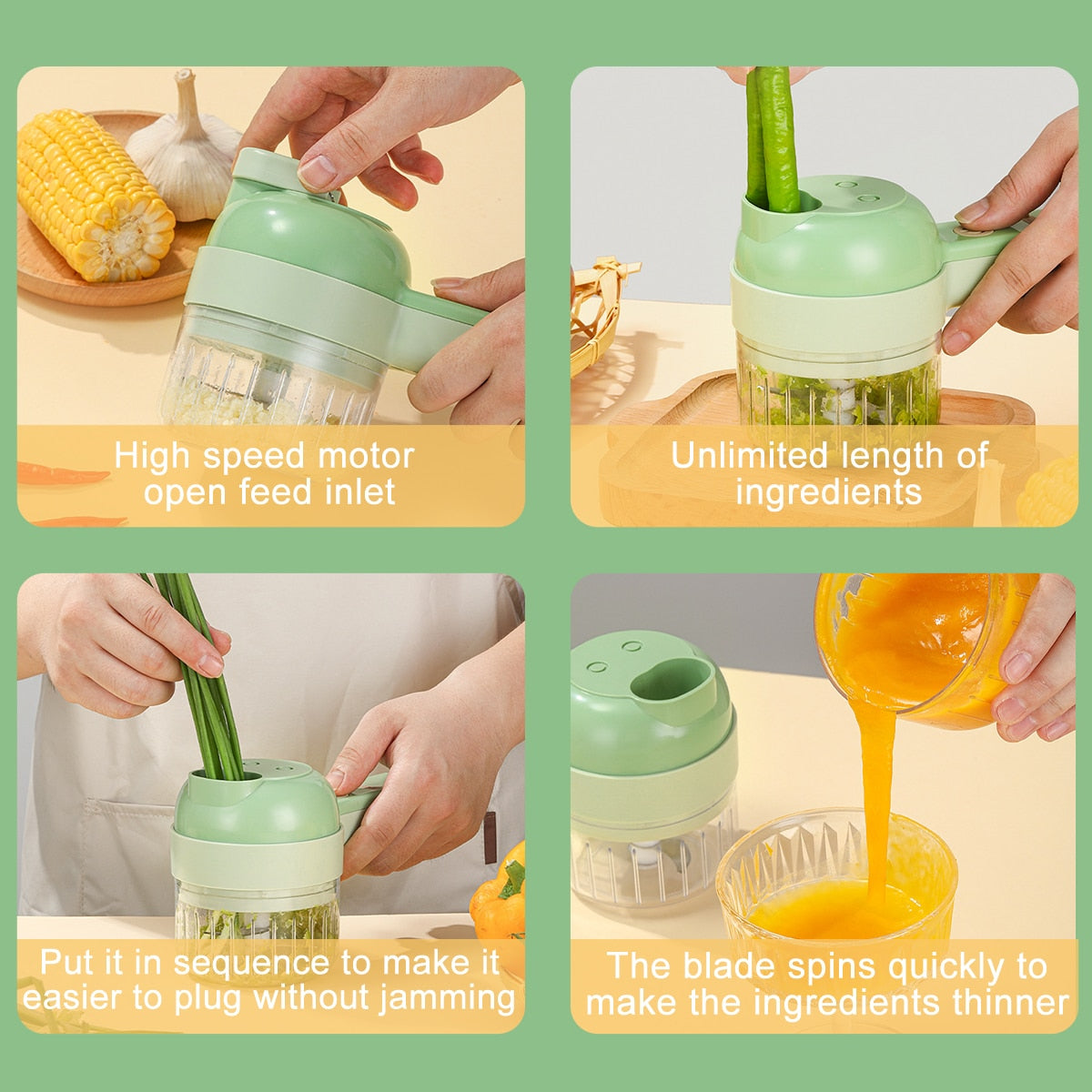Electric Vegetable Chopper - essentialslifeshop
