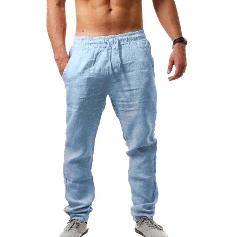 Cotton / Linen Trousers - essentialslifeshop