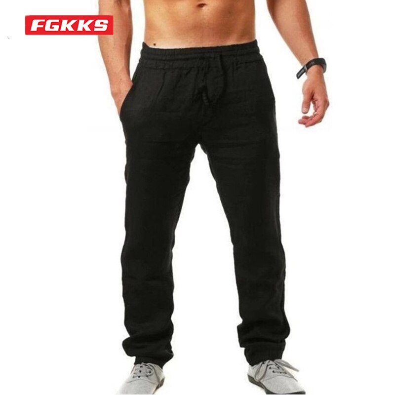 Cotton / Linen Trousers - essentialslifeshop