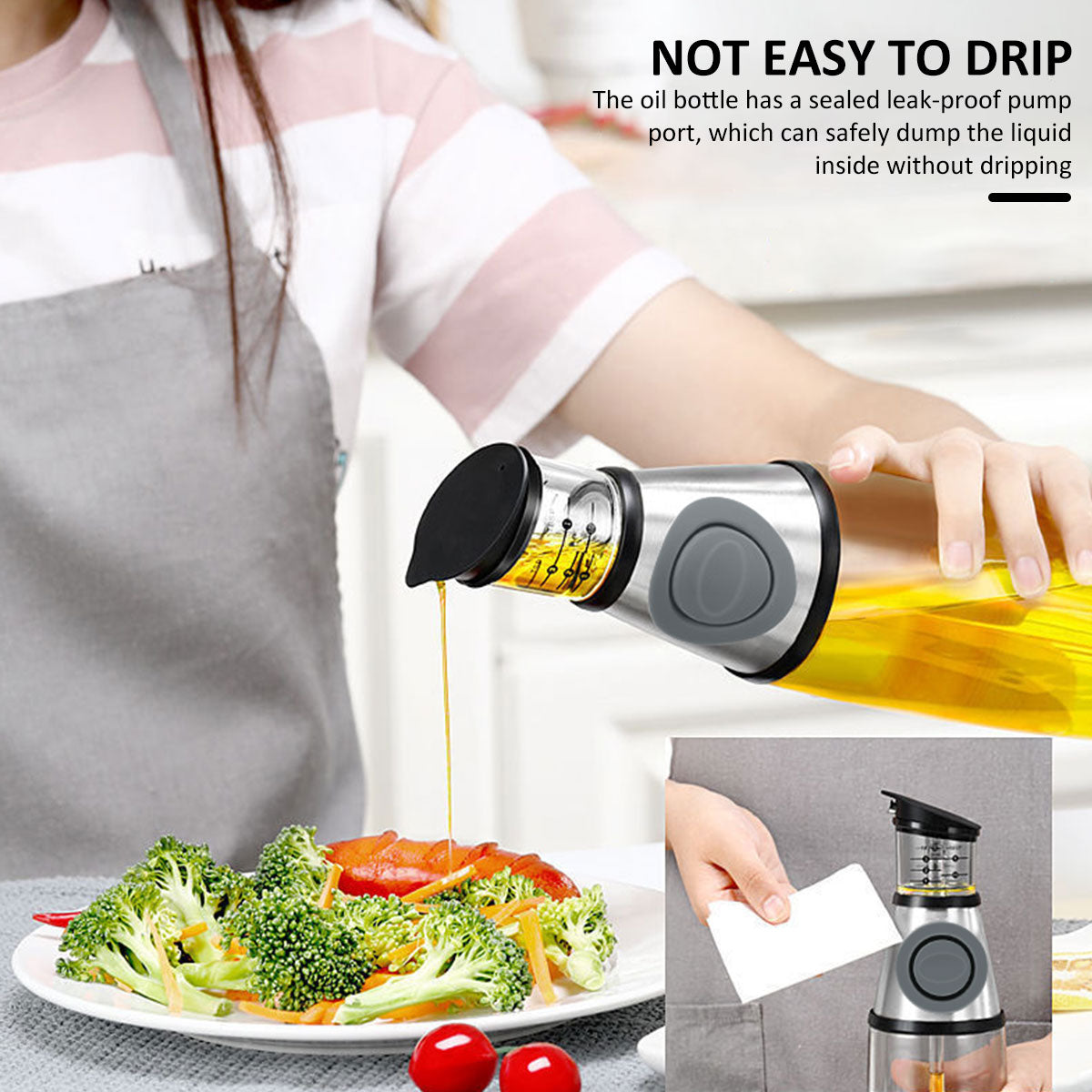 Measuring Oil Dispenser - essentialslifeshop