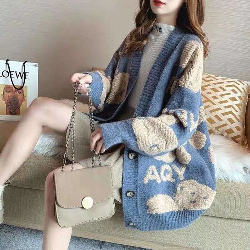 Sweater Coat Loose Fit - essentialslifeshop