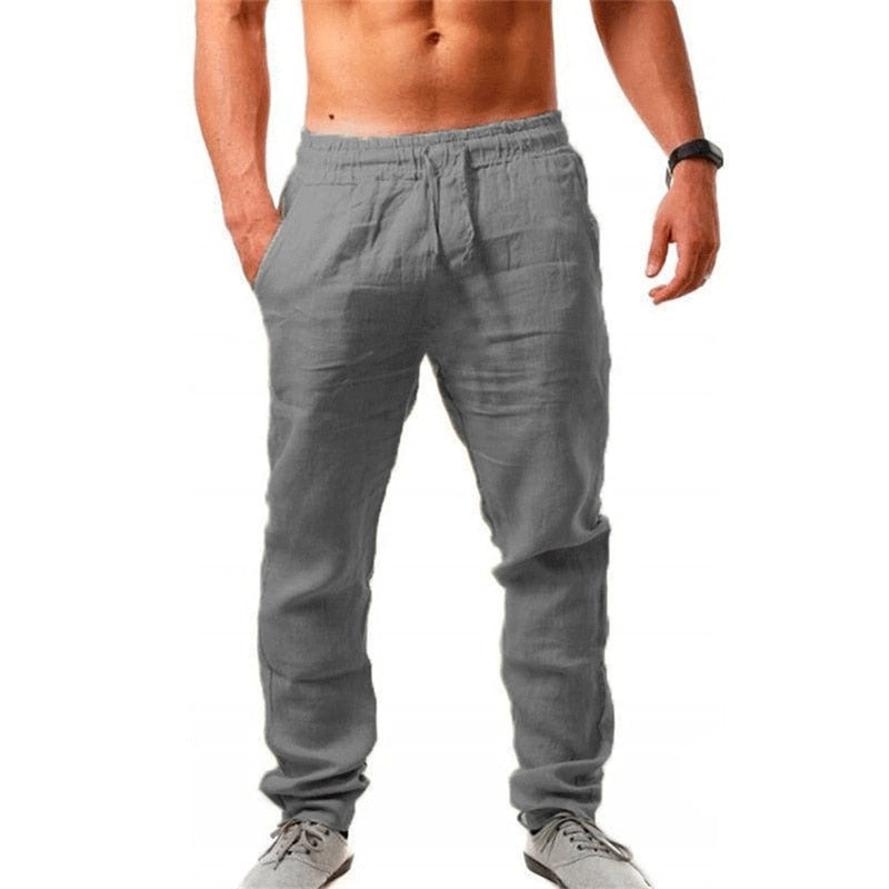Cotton / Linen Trousers - essentialslifeshop