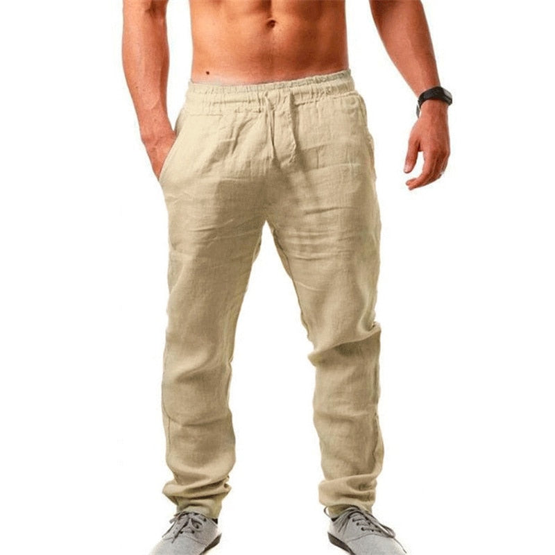 Cotton / Linen Trousers - essentialslifeshop
