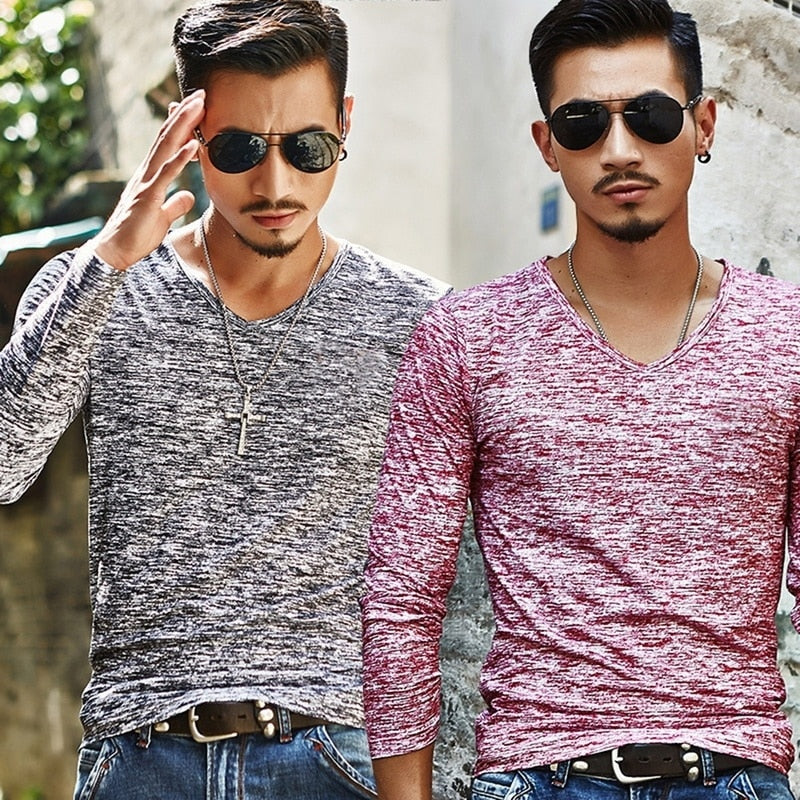 Fashion V neck Shirt - essentialslifeshop