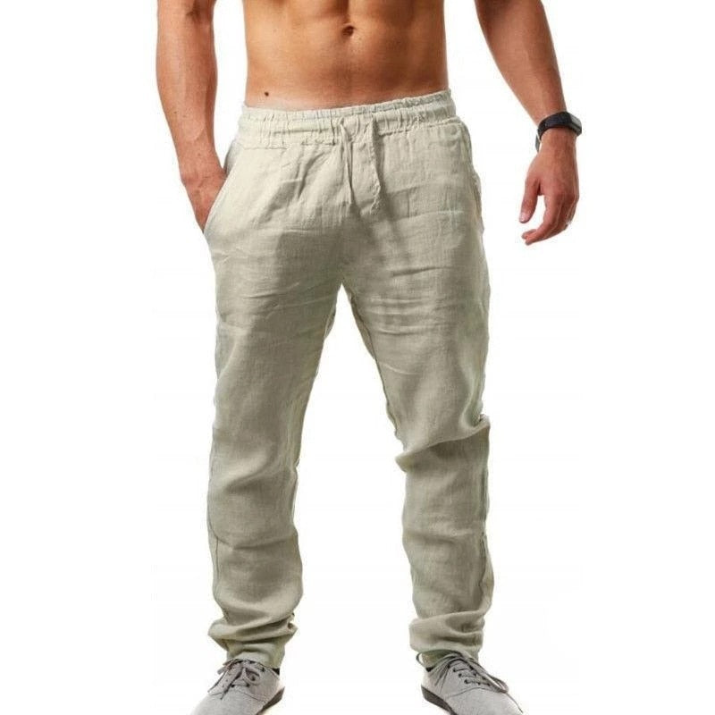Cotton / Linen Trousers - essentialslifeshop