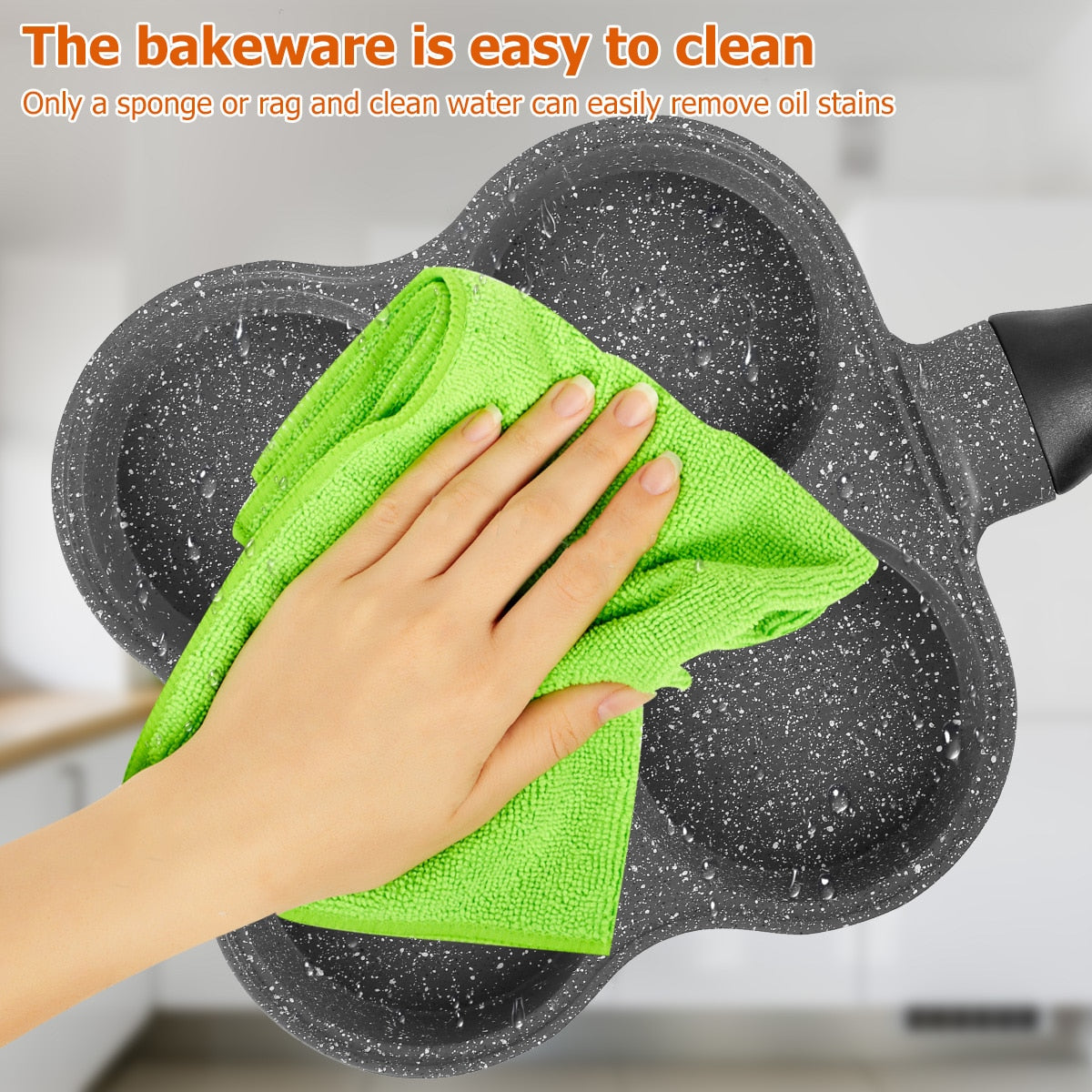 4 Holes Frying Pan - essentialslifeshop