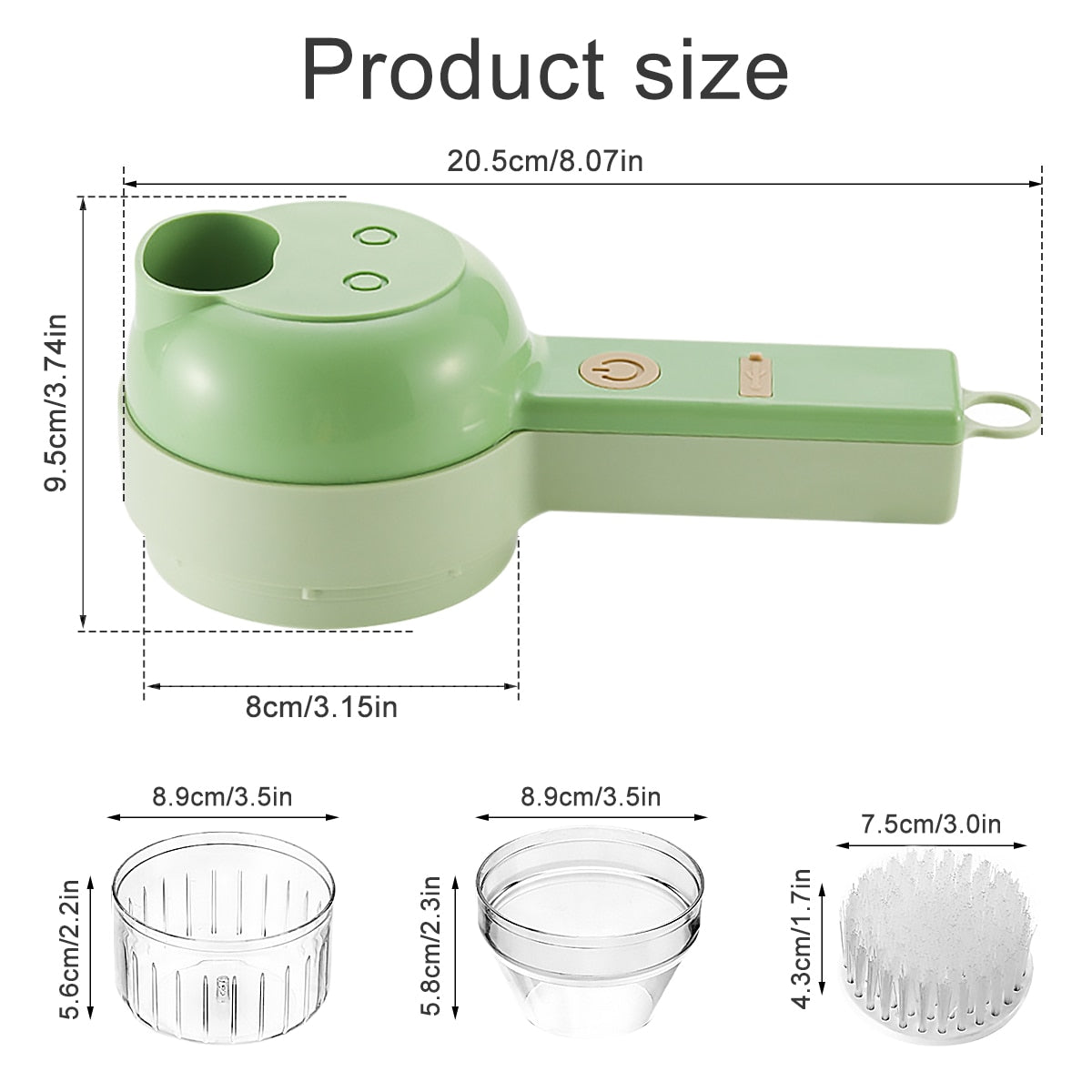Electric Vegetable Chopper - essentialslifeshop
