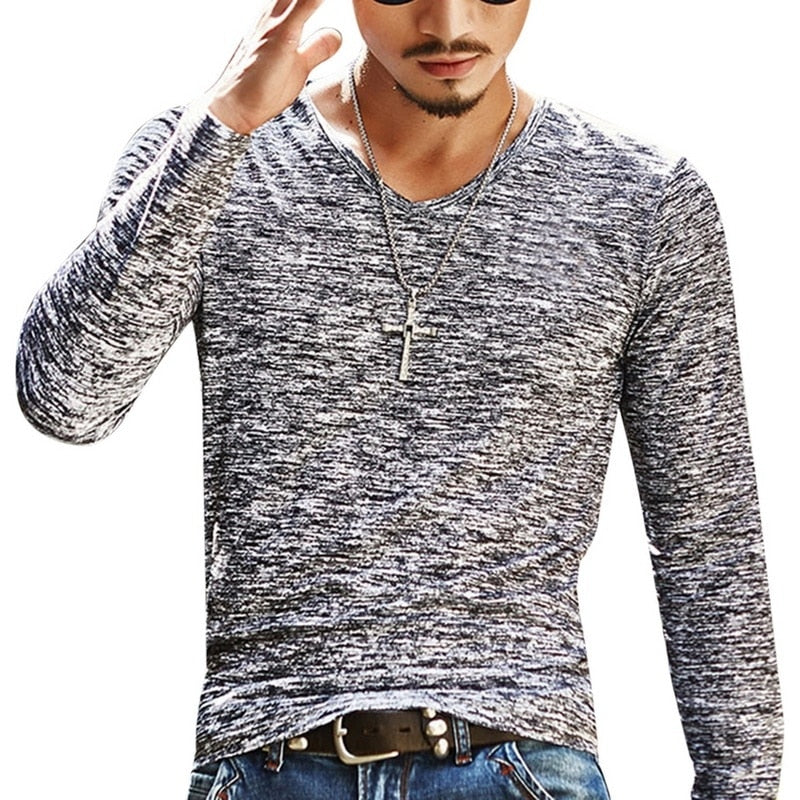 Fashion V neck Shirt - essentialslifeshop