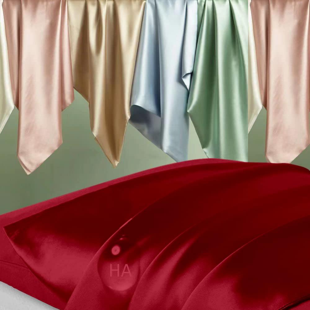 2pcs Pure Natural Silk Pillowcase - essentialslifeshop