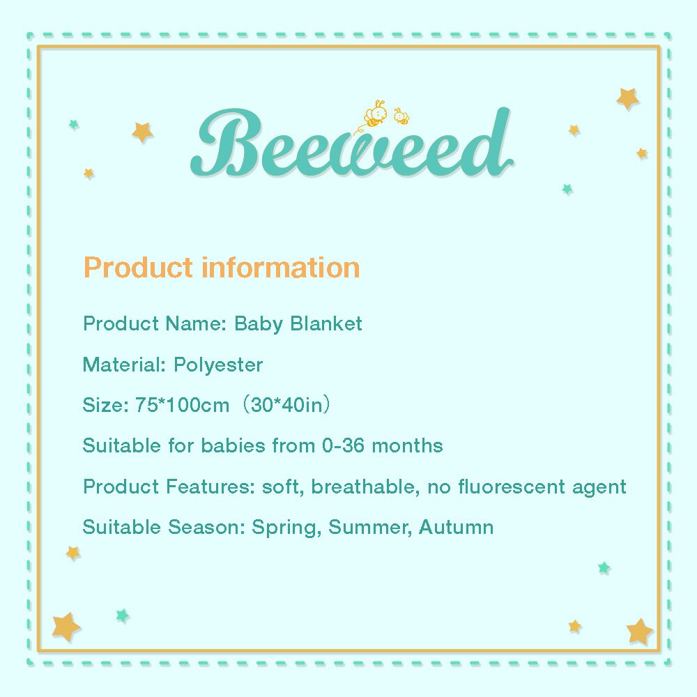 Baby Blanket Polyester - essentialslifeshop