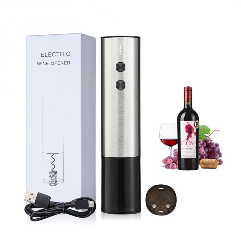 4 In 1 Electric Corkscrew Rechargeable - essentialslifeshop