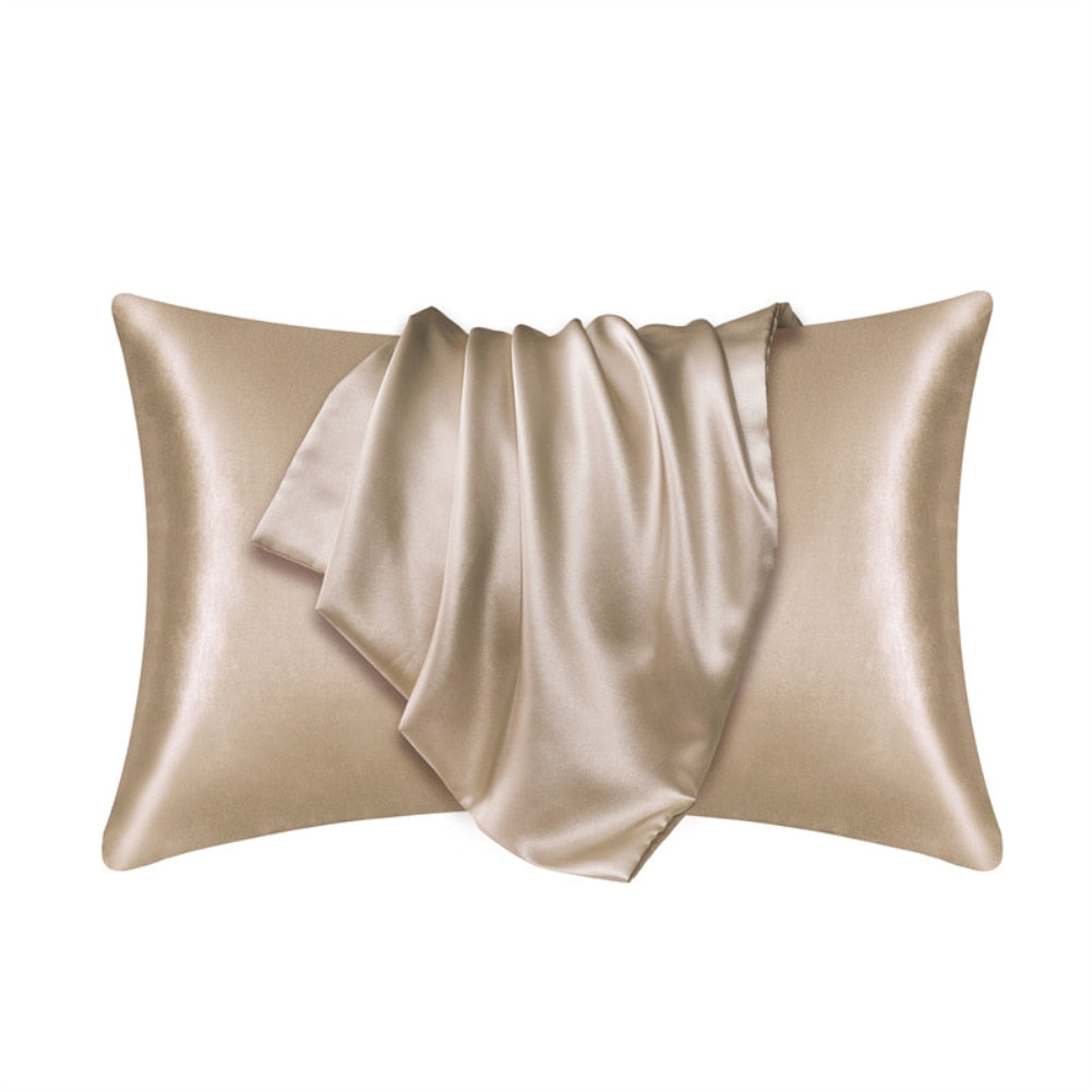 2pcs Pure Natural Silk Pillowcase - essentialslifeshop