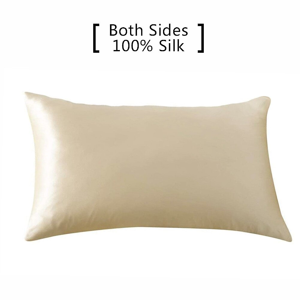 100% Pure Natural Mulberry Silk Pillowcase - essentialslifeshop