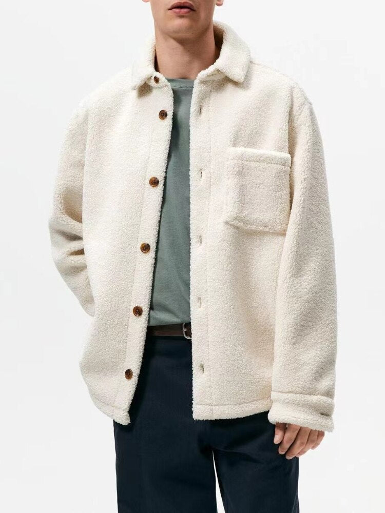 Plush Men's Coat - essentialslifeshop