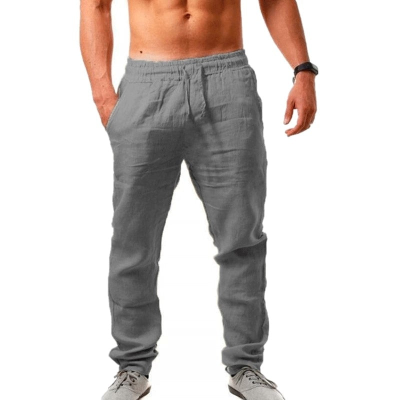 Cotton / Linen Trousers - essentialslifeshop