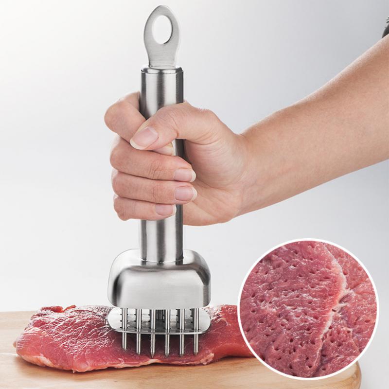 Stainless Steel Meat Tenderizer - essentialslifeshop