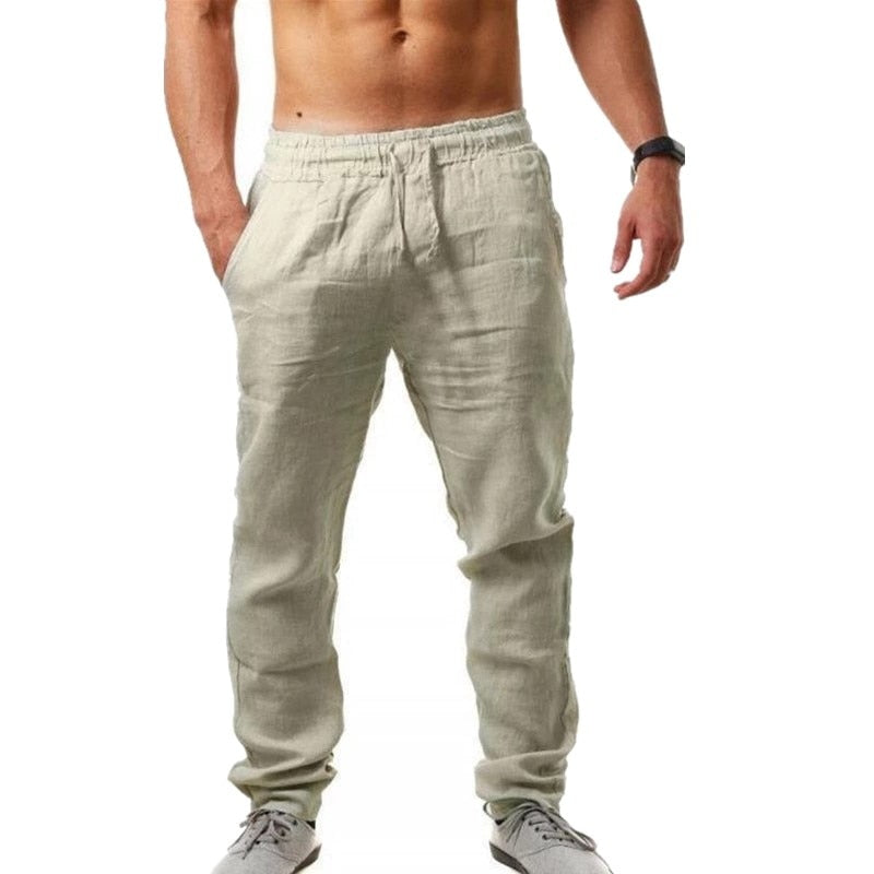Cotton / Linen Trousers - essentialslifeshop