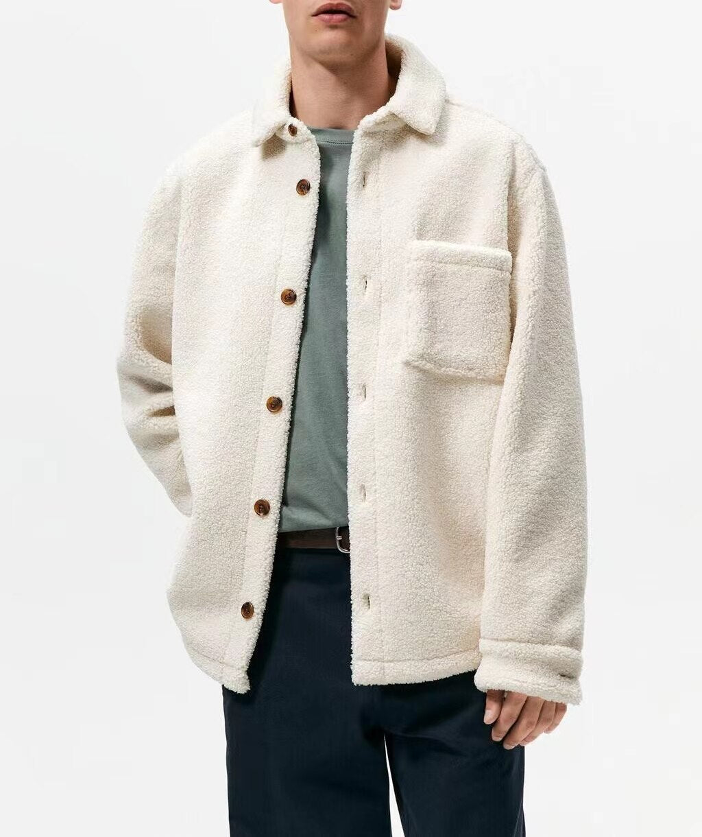 Plush Men's Coat - essentialslifeshop