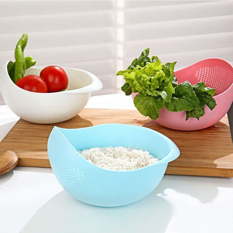 Plastic Colander Drain Basket - essentialslifeshop
