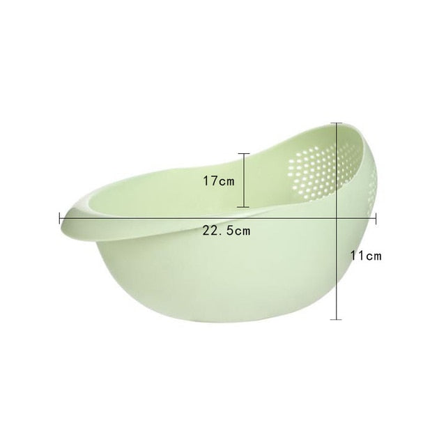 Plastic Colander Drain Basket - essentialslifeshop