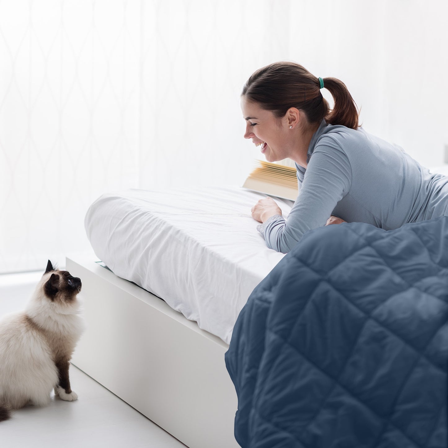 Down Alternative Quilted Comforter - essentialslifeshop