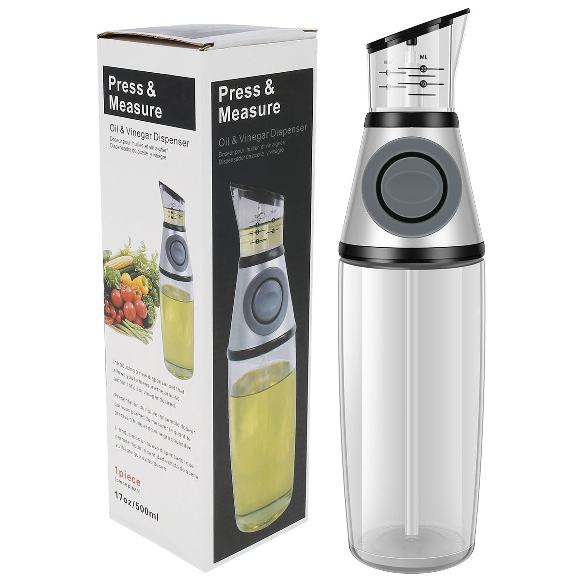 Measuring Oil Dispenser - essentialslifeshop