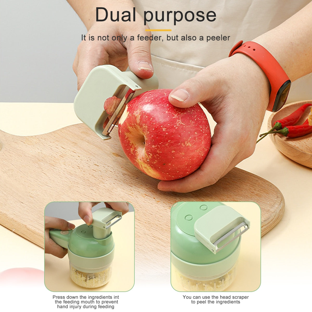 Electric Vegetable Chopper - essentialslifeshop