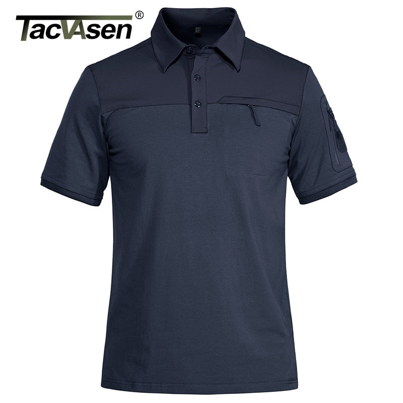 Polo Shirt w/ 2 Zipper Pockets - essentialslifeshop