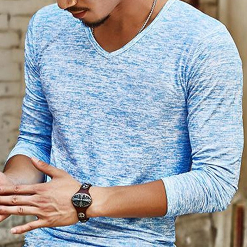 Fashion V neck Shirt - essentialslifeshop