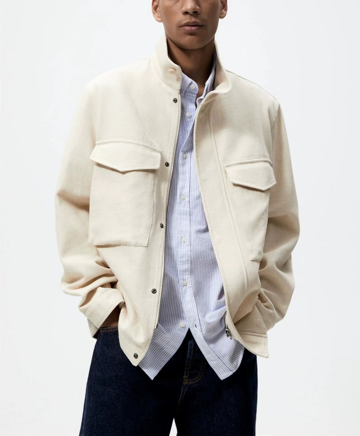 Mens Jacket Shirt - essentialslifeshop