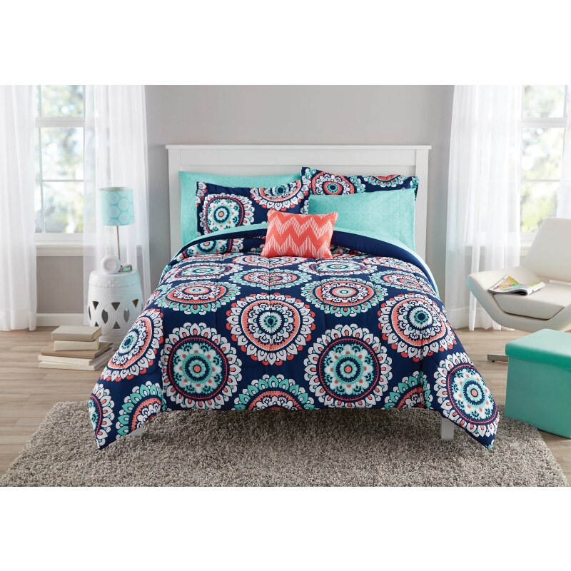 8 Piece Bed in a Bag Comforter Set - essentialslifeshop