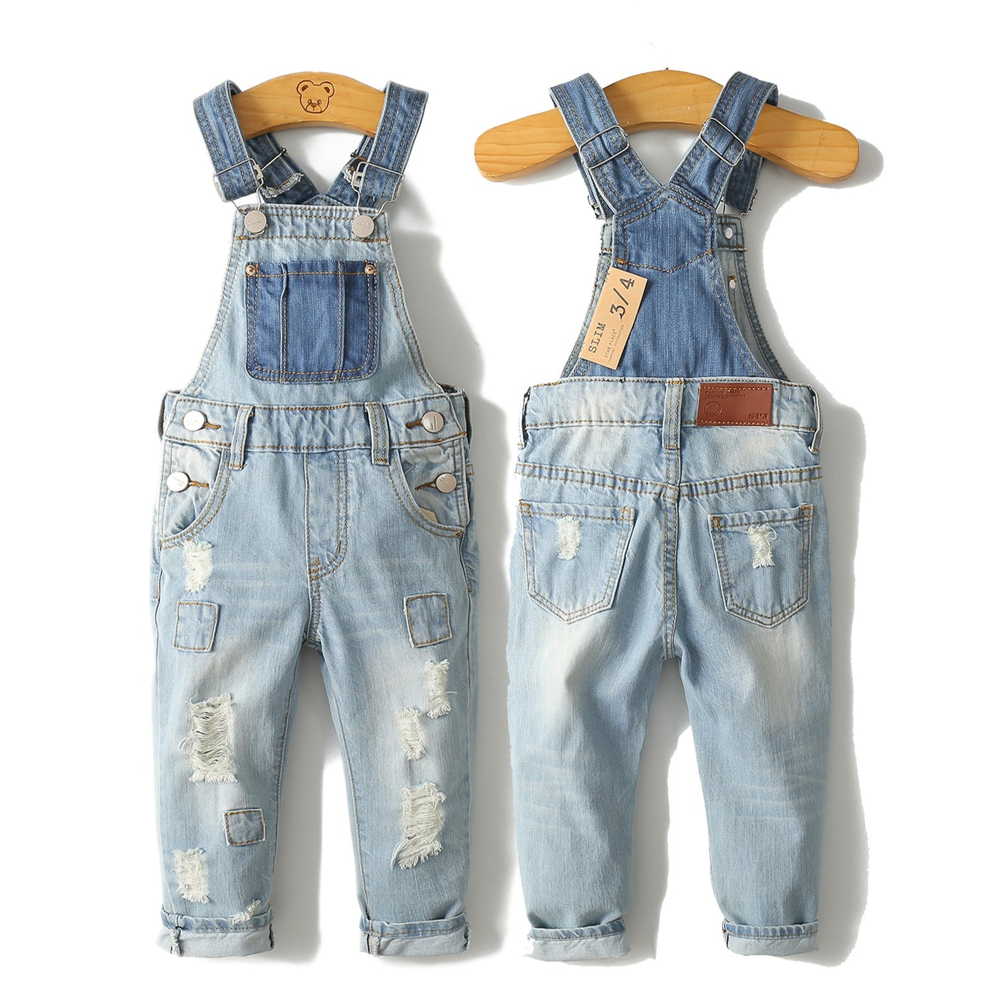 KIDSCOOL SPACE Childrens Bibs w/Pockets - essentialslifeshop