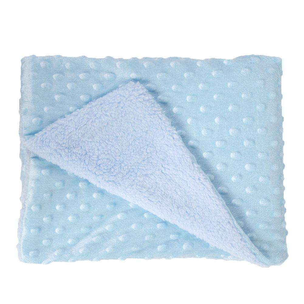 Soft Warm Fleece Baby Blanket - essentialslifeshop