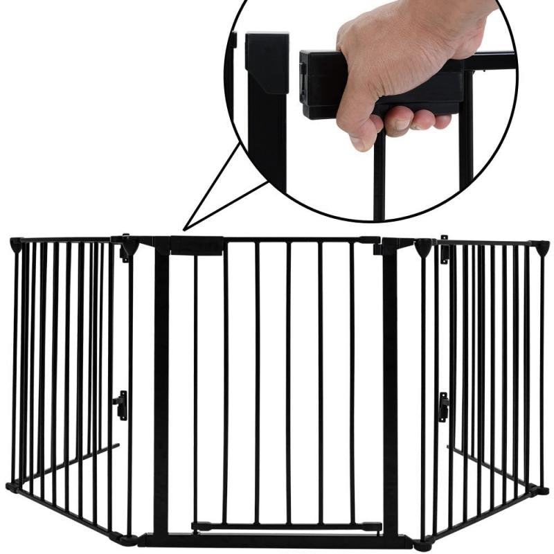 5PCS  Black/White Safety Fence - essentialslifeshop