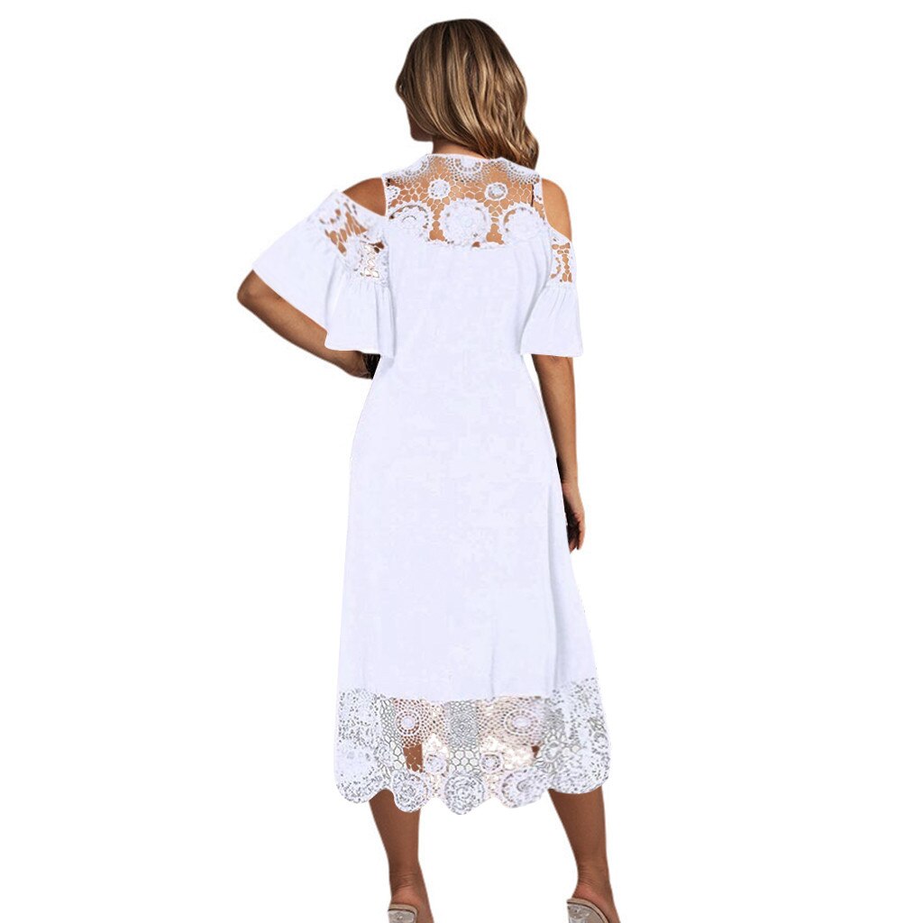 Women Summer Dress Asymetrical - essentialslifeshop