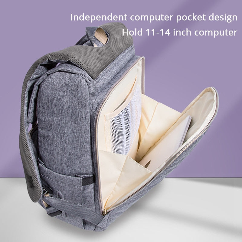Large Capacity Travel Backpack Nursing Bag - essentialslifeshop