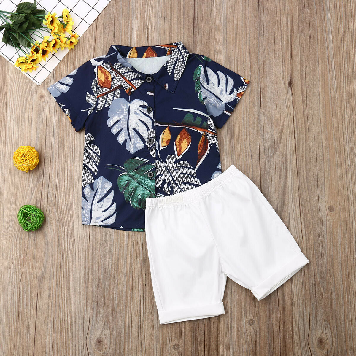 Baby Boy Cotton Print Outfits - essentialslifeshop