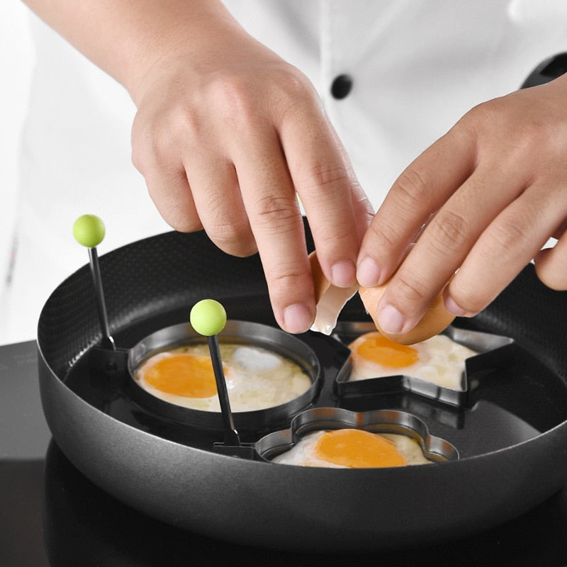 10Pcs/set  Egg Pancake Rings - essentialslifeshop