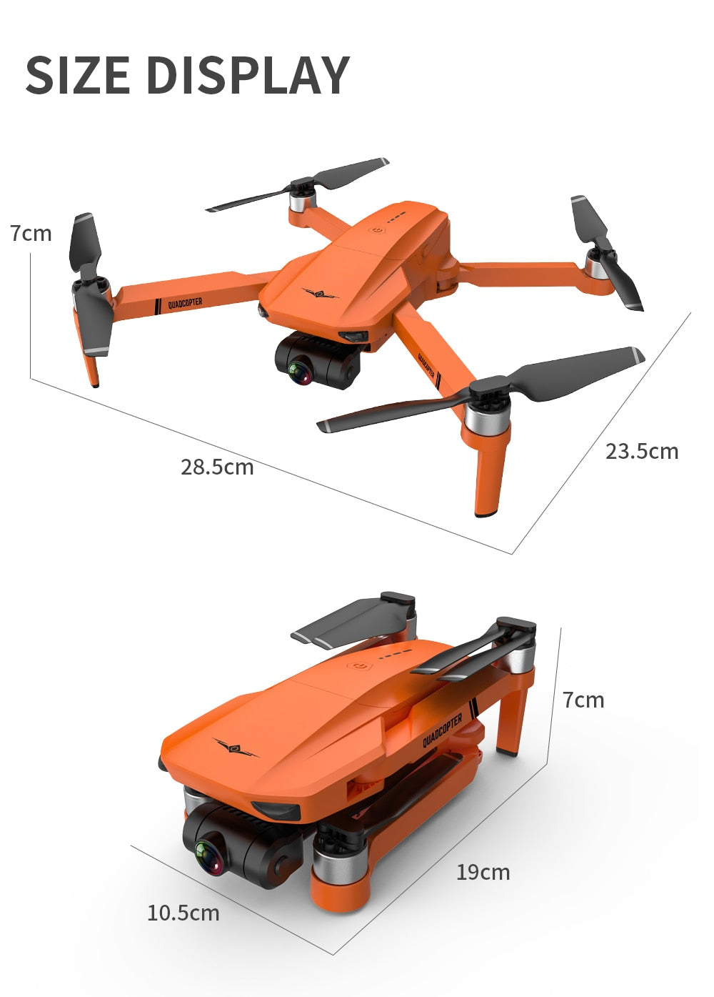 2023 New GPS Drone Foldable Quadcopter 1.2km - essentialslifeshop