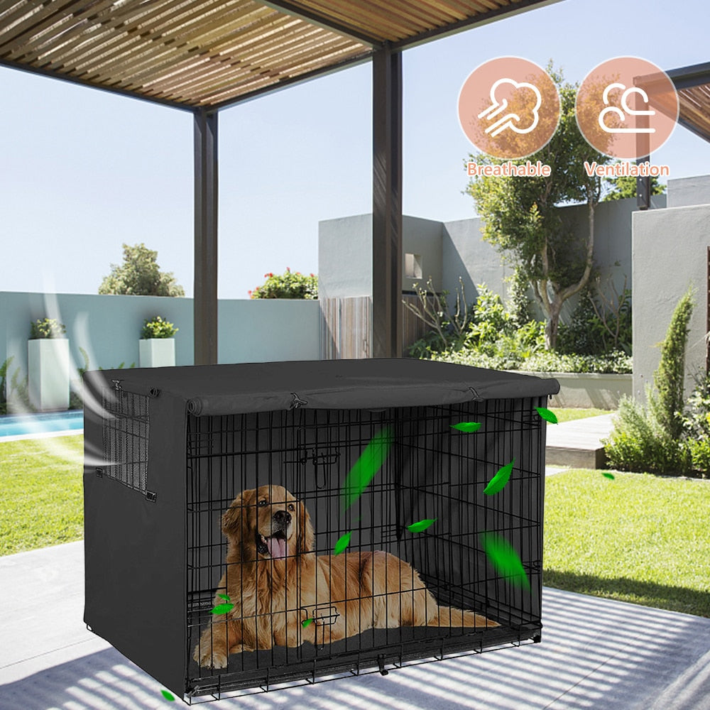 Pet Cage Cover Dustproof Waterproof Kennel Sets - essentialslifeshop